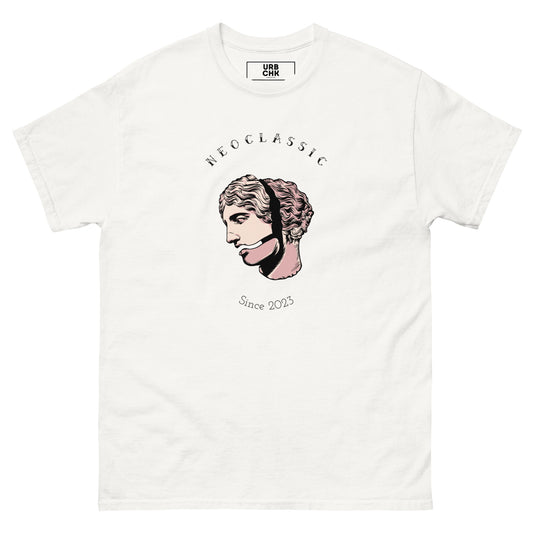 URBCHK CLASSIC CREW WHITE GRAPHICH T-SHIRT