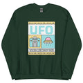 WOMEN'S CREWNECK SWEATSHIRT UFO FUNNY SWEATSHIRTS FOR WOMEN