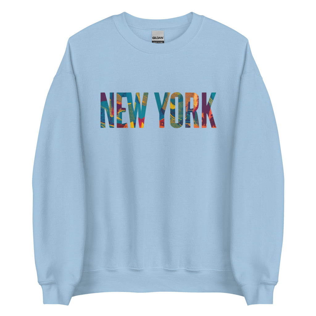 NEW YORK SWEATSHIRTS UNISEX CREW NECK SWEATSHIRT