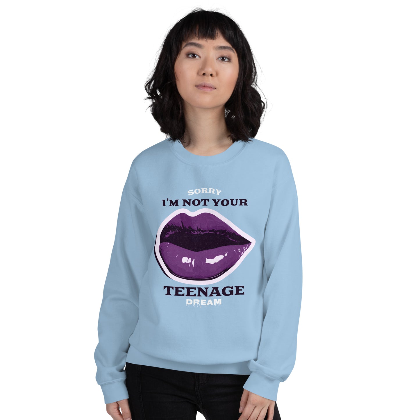 TEENAGE DREAM CREW NECK PULLOVER SWEATSHIRT