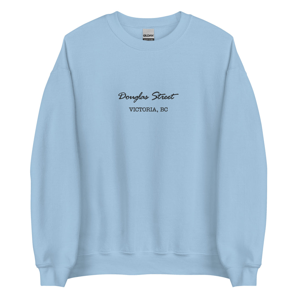 CLASSIC POPULAR DESTINATION SWEATSHIRT EMBROIDERED TEXT