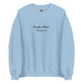 CLASSIC POPULAR DESTINATION SWEATSHIRT EMBROIDERED TEXT