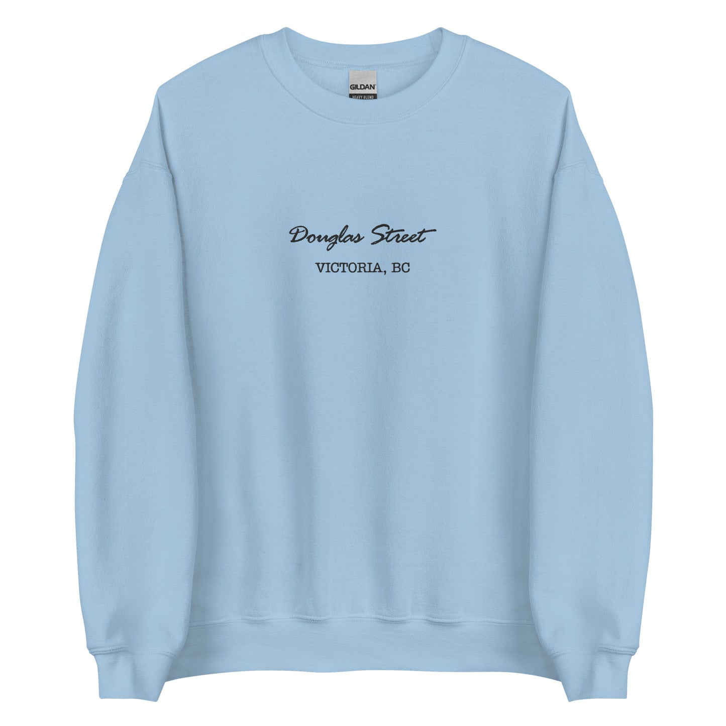 CLASSIC POPULAR DESTINATION SWEATSHIRT EMBROIDERED TEXT