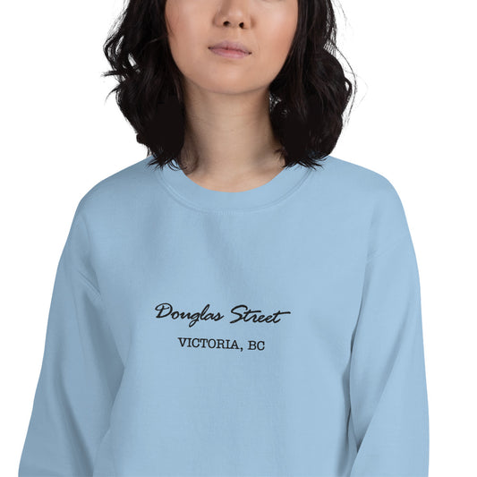 CLASSIC POPULAR DESTINATION SWEATSHIRT EMBROIDERED TEXT