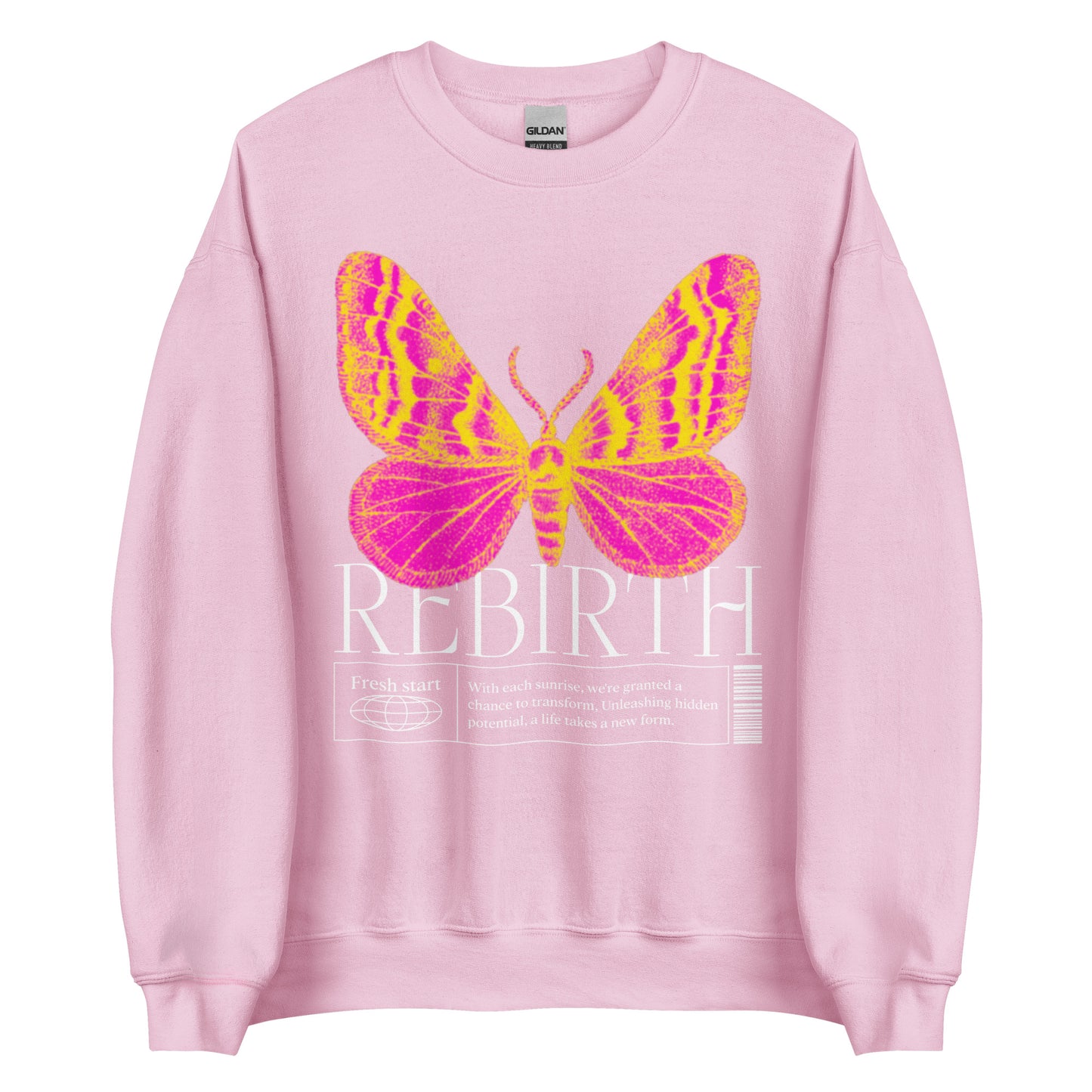 REBIRTH SWEATSHIRT FOR WOMEN CREWNECK SWEATSHIRTS