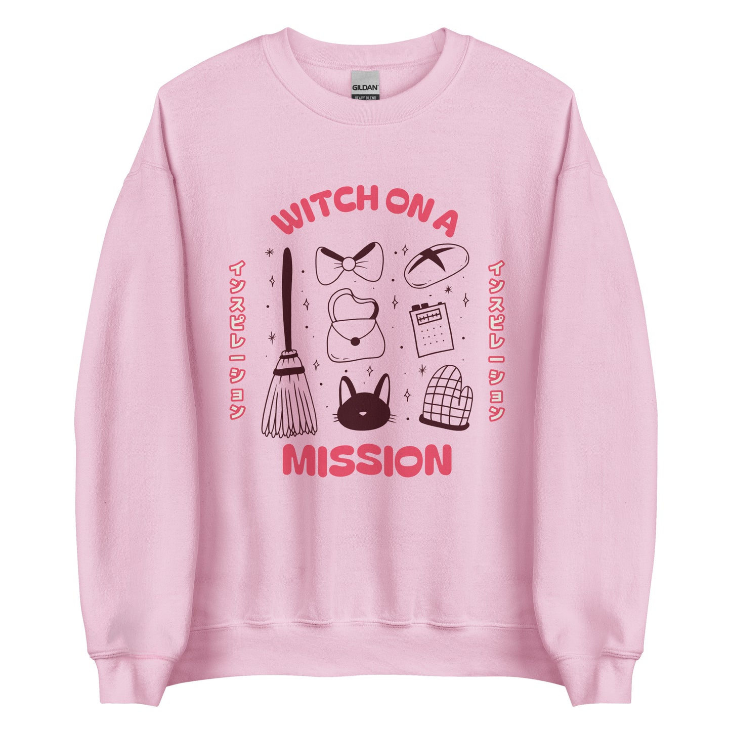 FUNNY GRAPHIC CREW NECK PULLOVER SWEATSHIRT FOR WOMEN