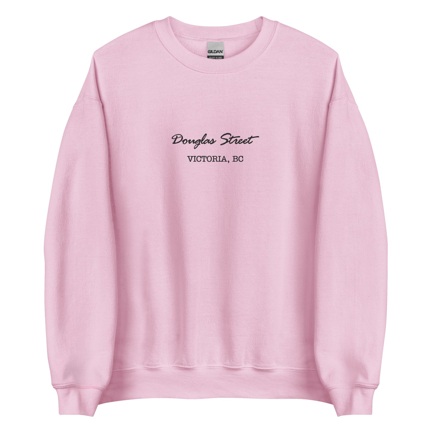 CLASSIC POPULAR DESTINATION SWEATSHIRT EMBROIDERED TEXT