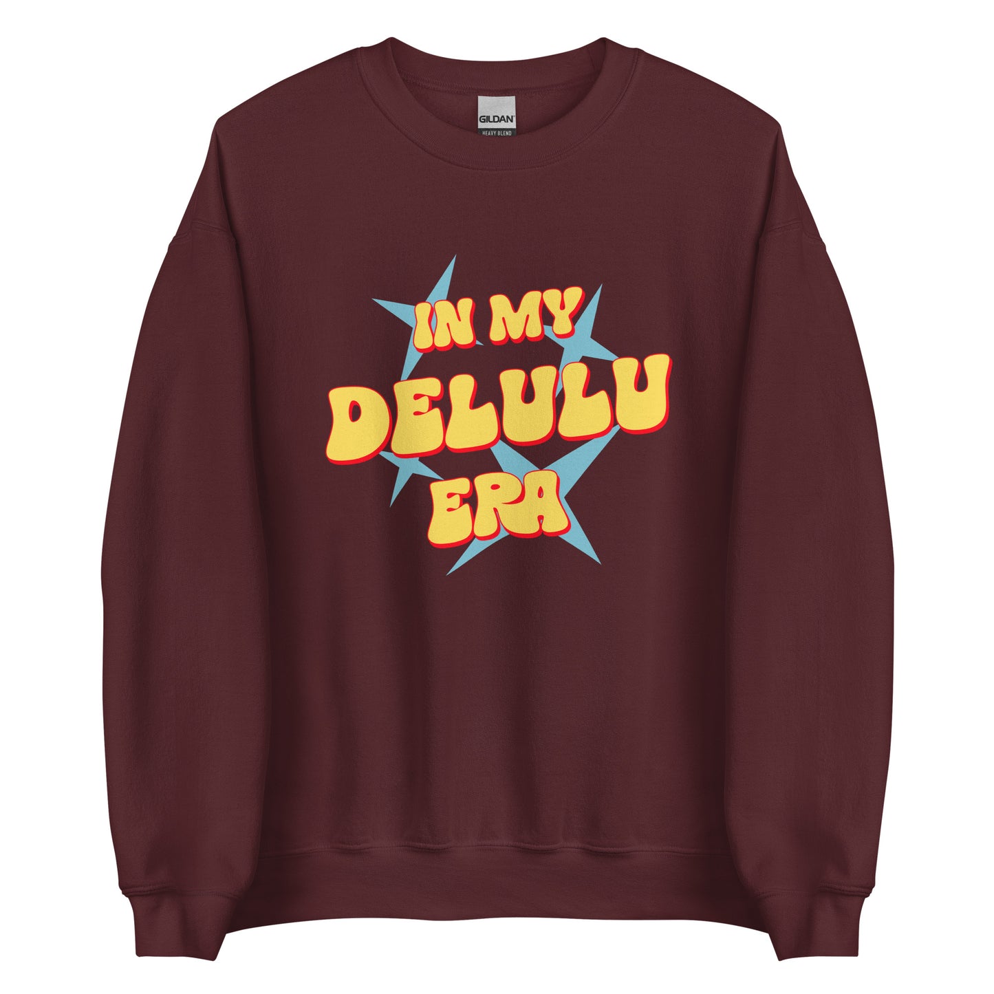 CREWNECK SWEATSHIRTS FOR MEN DELULU SWEATSHIRTS