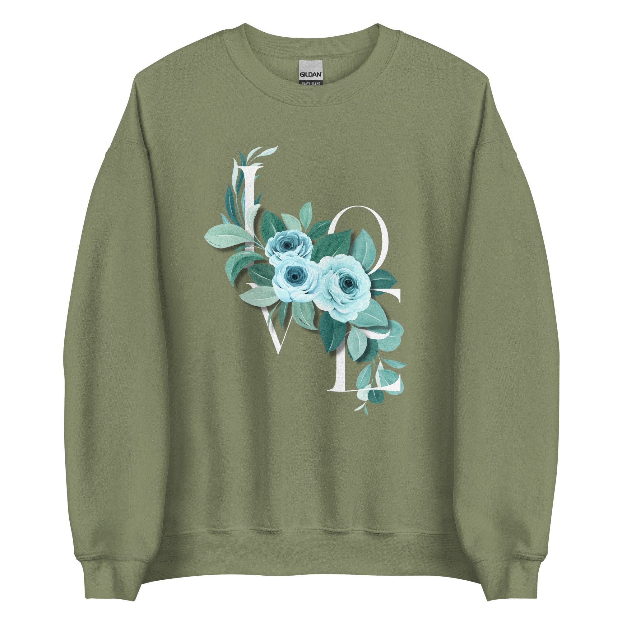 LONG SLEEVE CREWNECK LOVE SWEATSHIRT