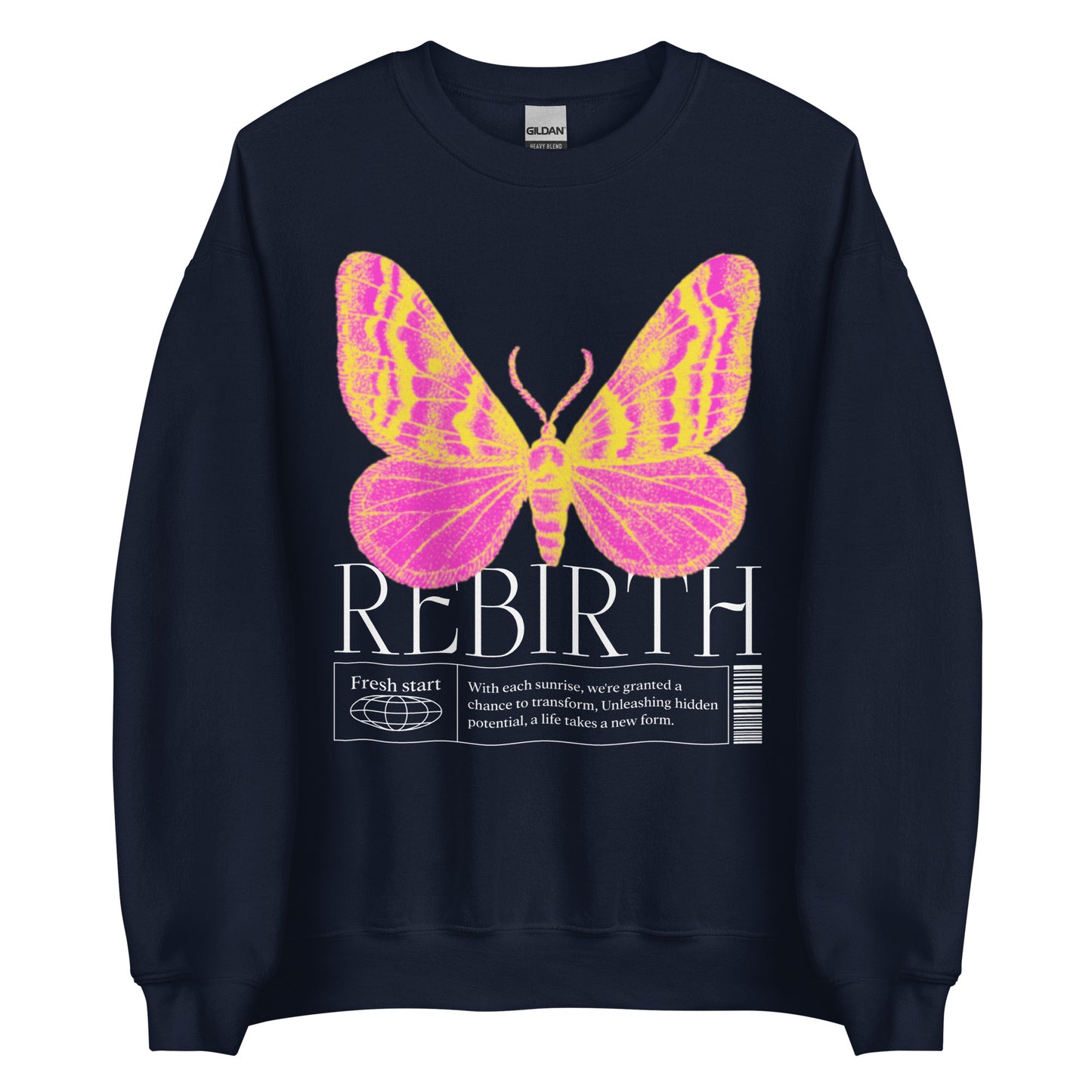 REBIRTH SWEATSHIRT FOR WOMEN CREWNECK SWEATSHIRTS