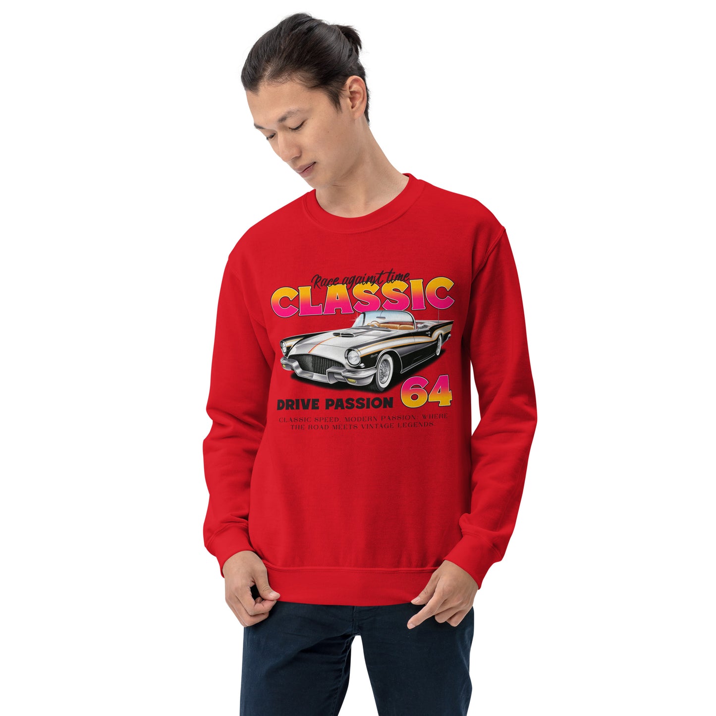 URBANITYCHEK CLASSIC FIT CREWNECK SWEATSHIRT FOR MEN