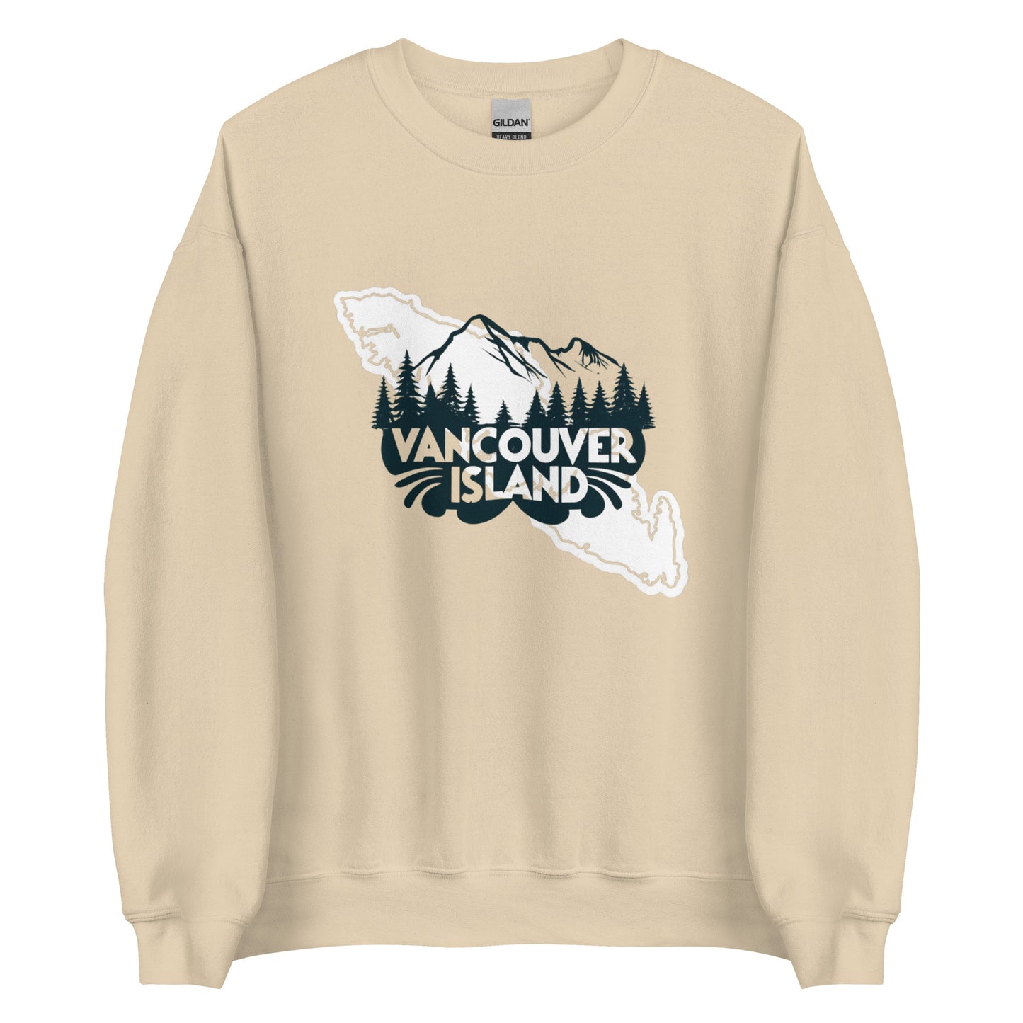 VANCOUVER ISLAND SWEATSHIRT UNISEX DESIGN