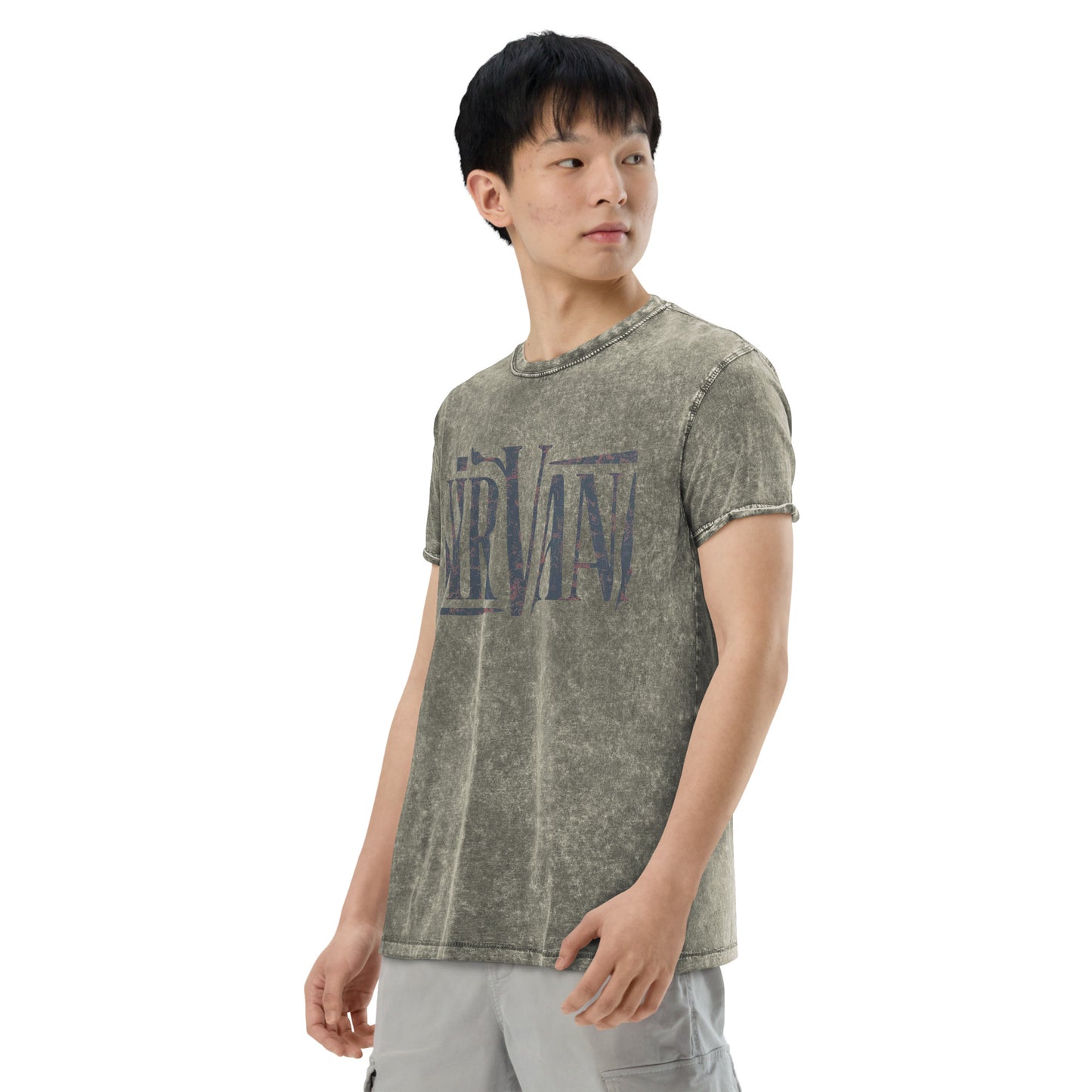 URBANITY DENIM NIRVANA TSHIRT MEN FASHION