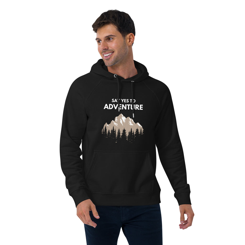 SUSTAINABLE FASHION HOODIE ADVENTURE UNISEX BLENDS