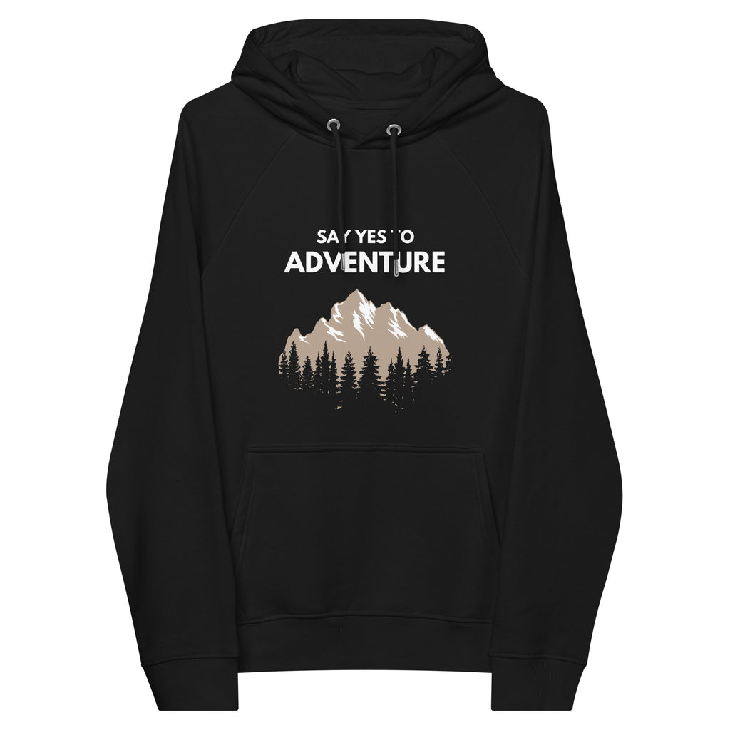 SUSTAINABLE FASHION HOODIE ADVENTURE UNISEX BLENDS