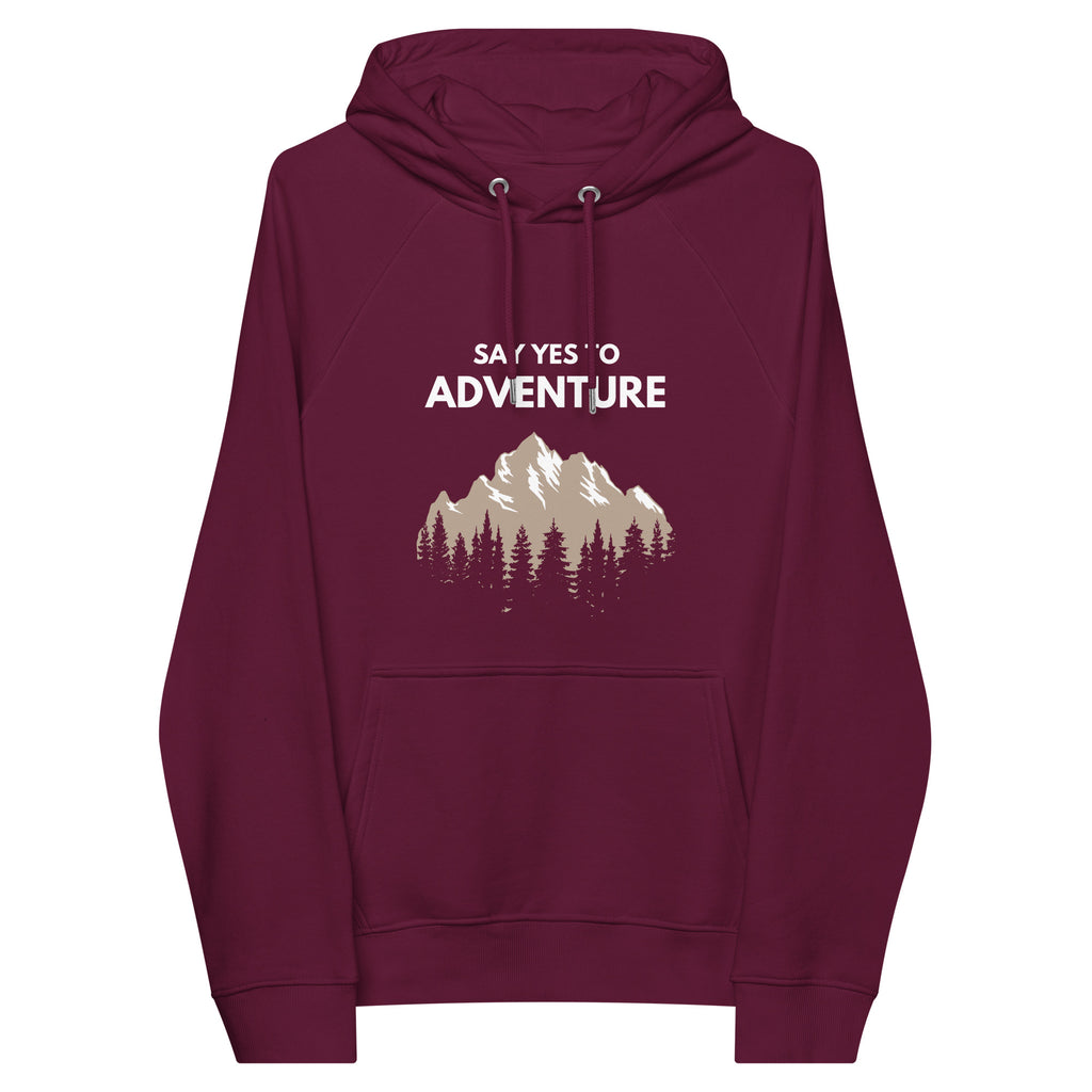 SUSTAINABLE FASHION HOODIE ADVENTURE UNISEX BLENDS