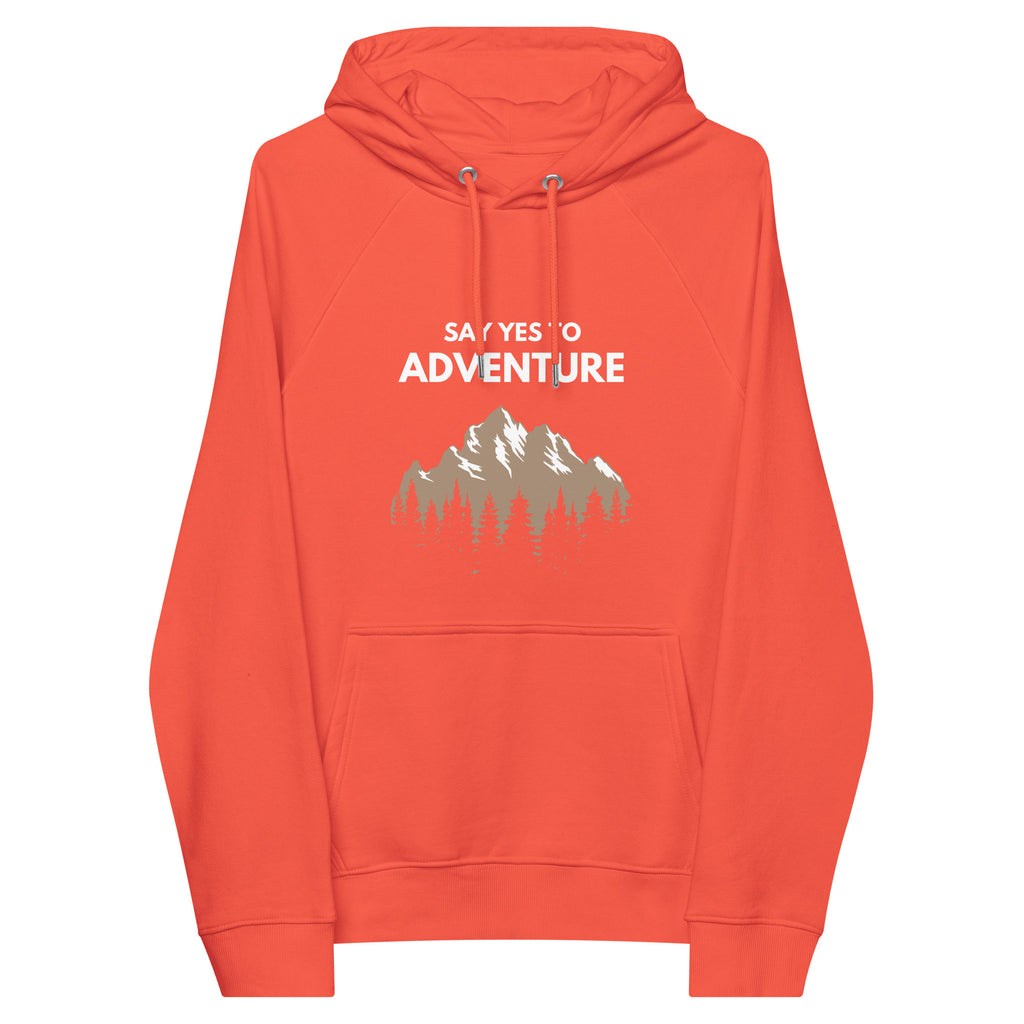 SUSTAINABLE FASHION HOODIE ADVENTURE UNISEX BLENDS