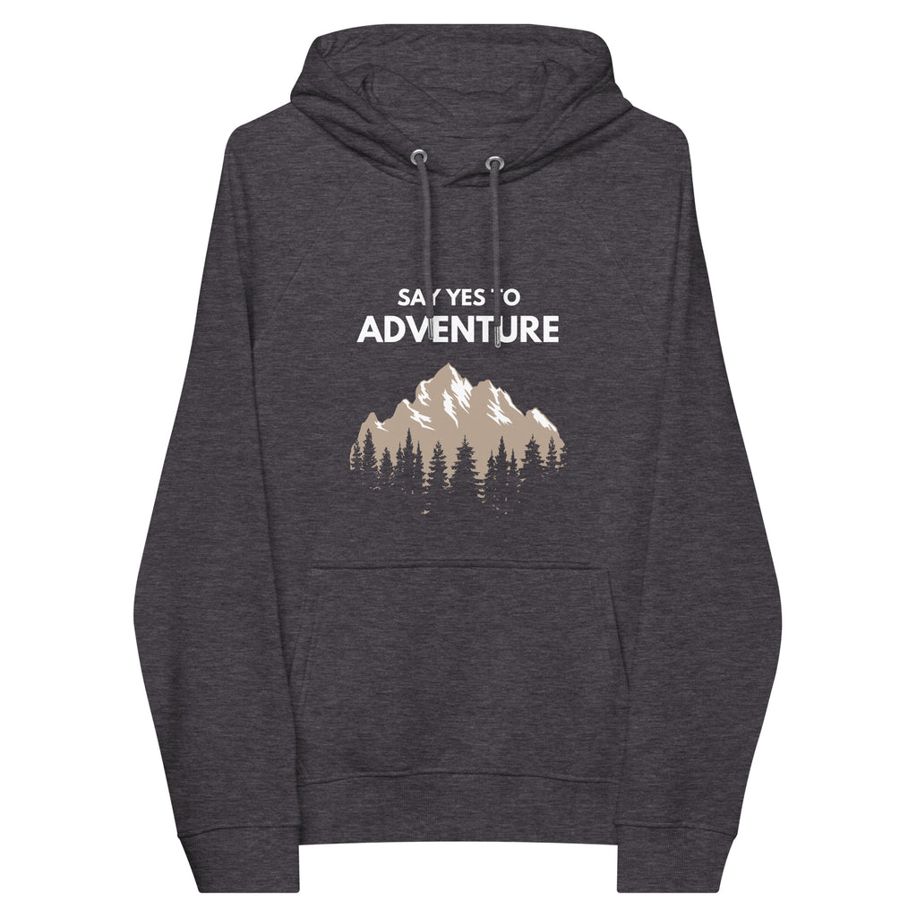 SUSTAINABLE FASHION HOODIE ADVENTURE UNISEX BLENDS