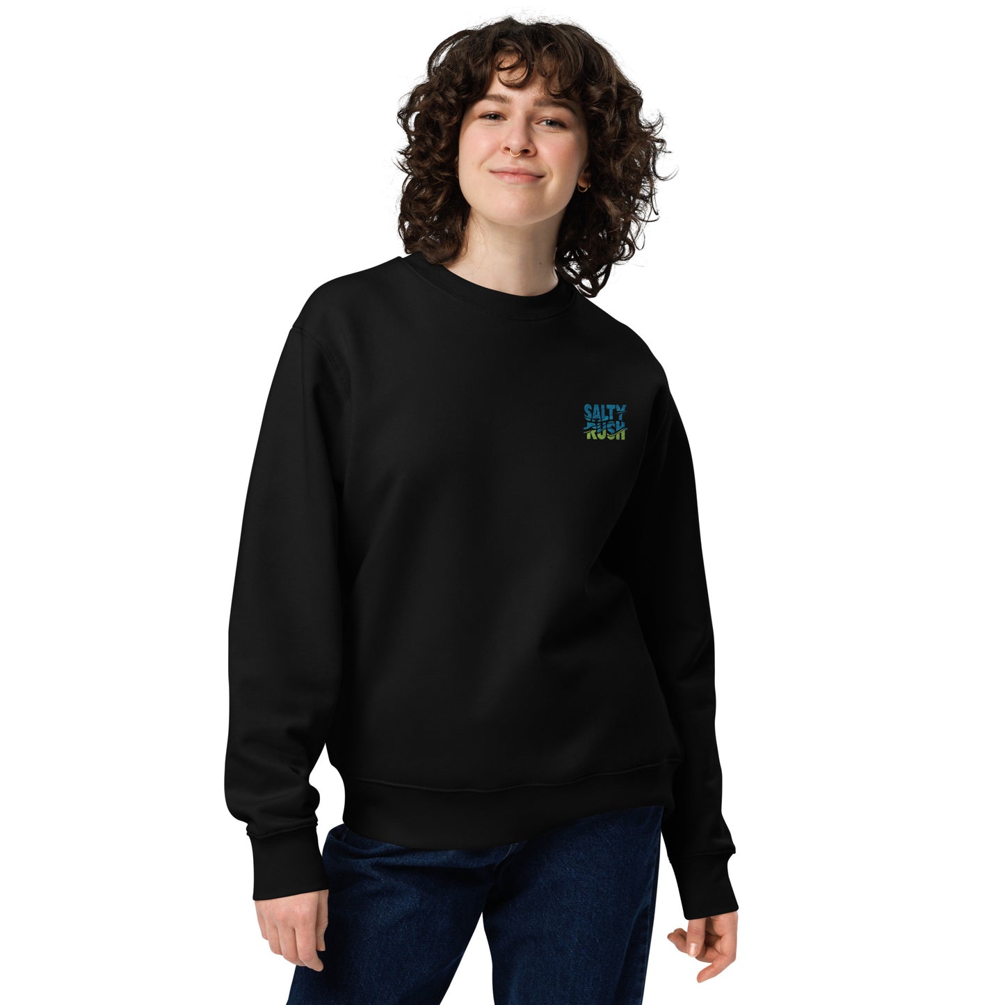 ECO SALTY RUSH SWEATSHIRT ORGANIC COTTON CREW