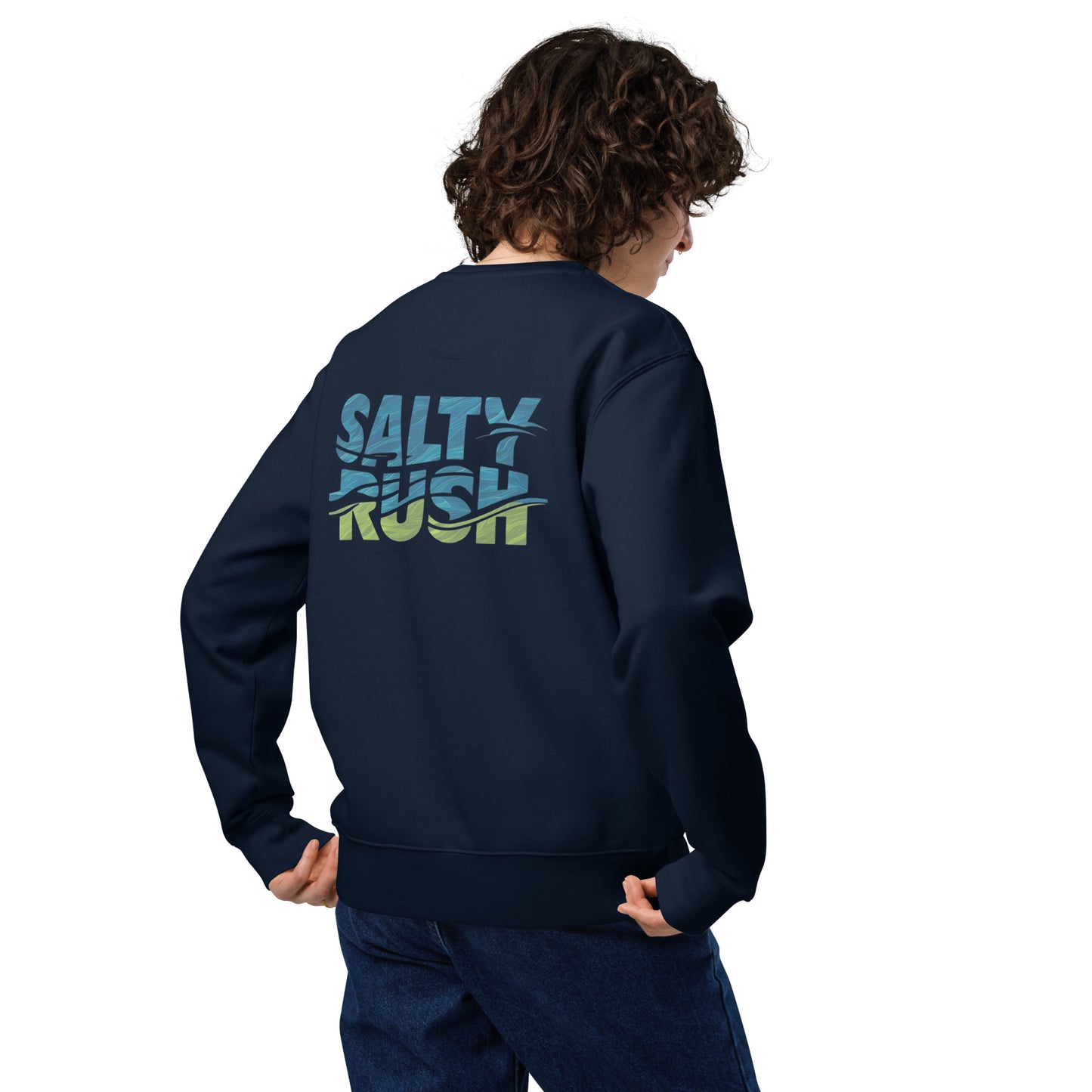 ECO SALTY RUSH SWEATSHIRT ORGANIC COTTON CREW