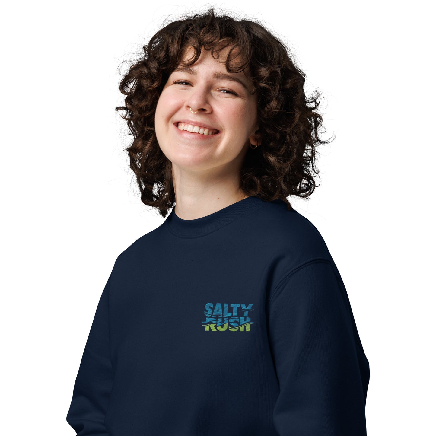 ECO SALTY RUSH SWEATSHIRT ORGANIC COTTON CREW