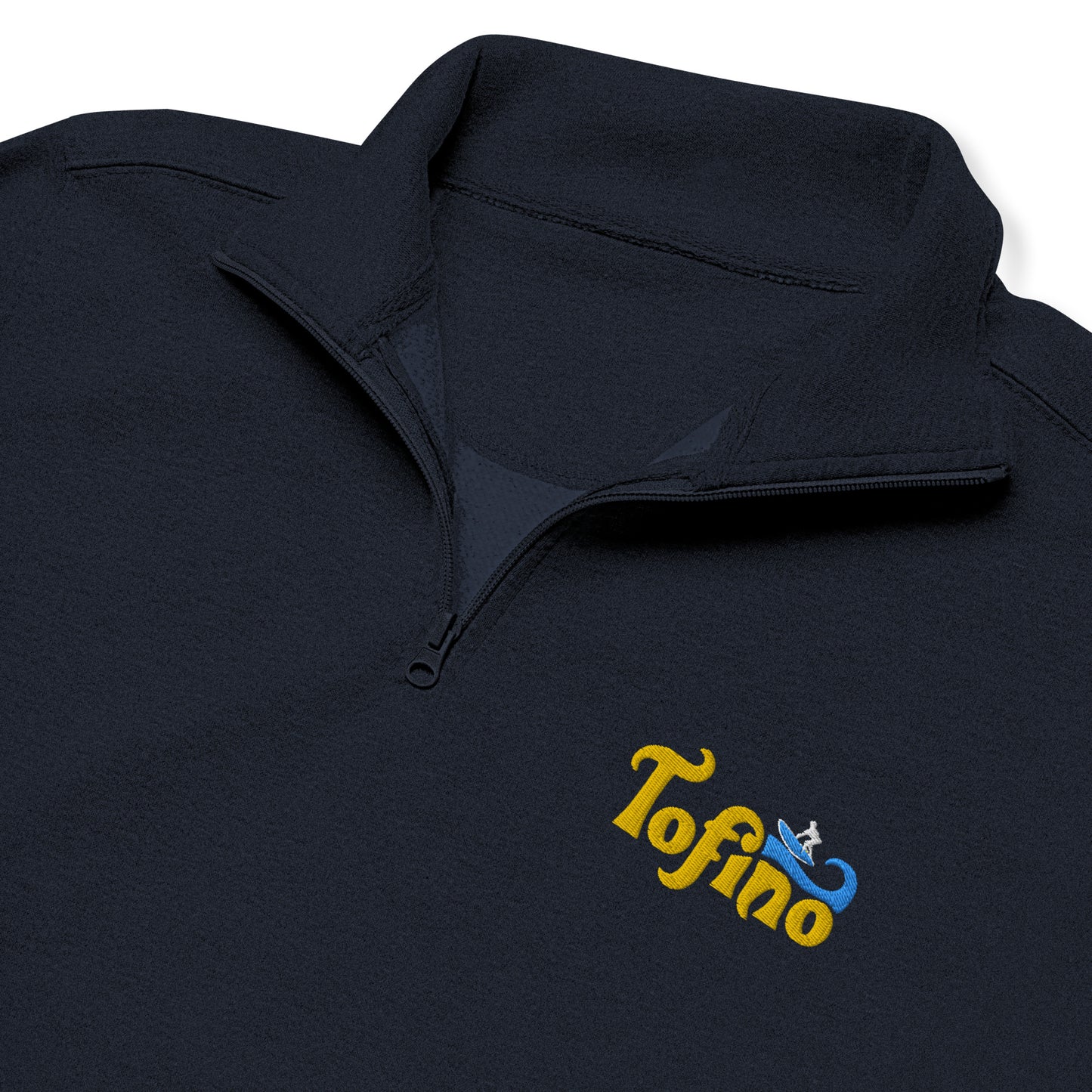 FLEECE PULLOVER SWEATSHIRT FOR MEN EMBROIDERED