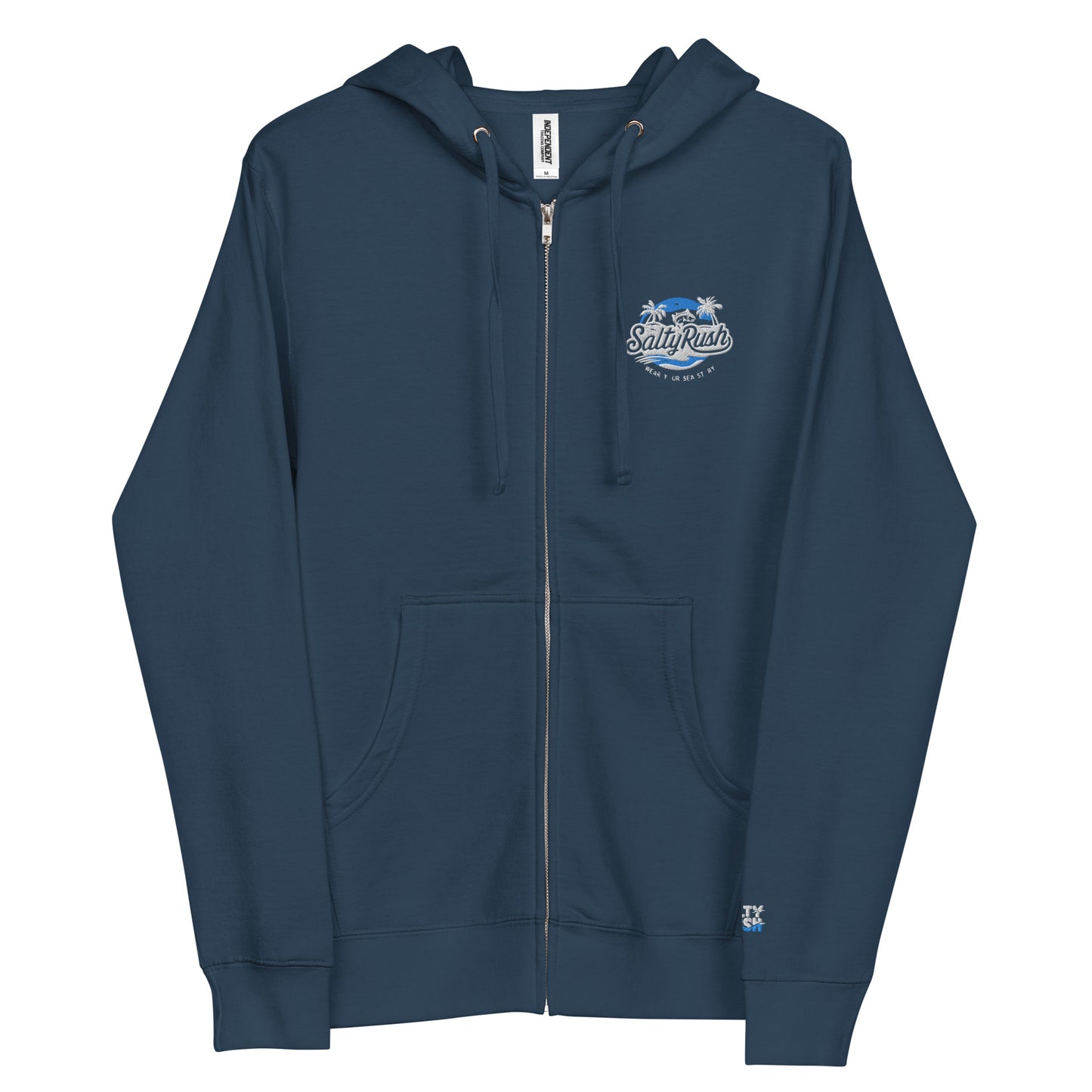 SALTY RUSH FLEECE ZIP UP HOODIE