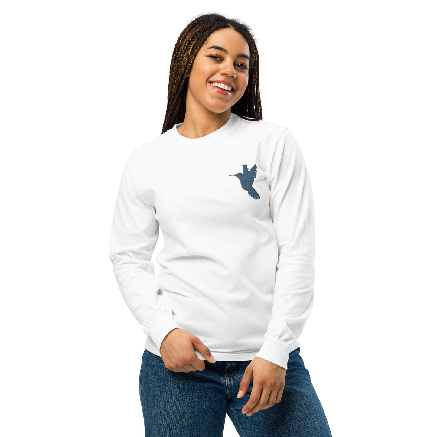 HUMMINGBIRD COTTON LONG SLEEVE SHIRT WOMEN