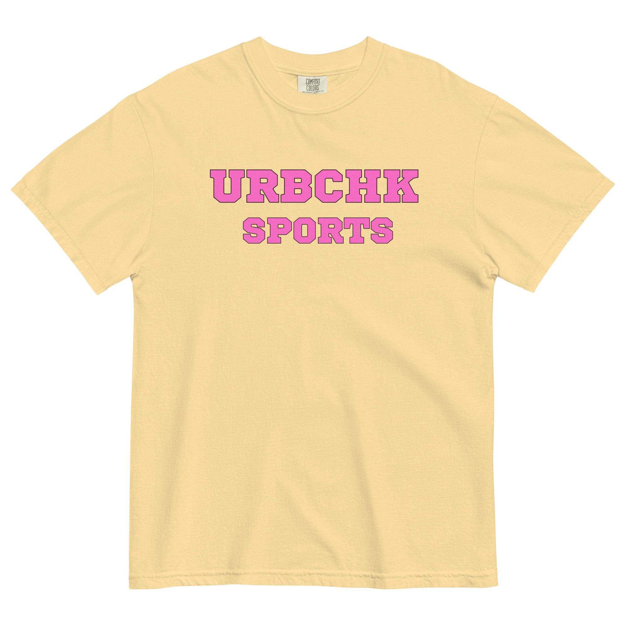 SUPER SOFT THICK HEAVYWEIGHT URBCHK CREWNECK COTTON TSHIRT