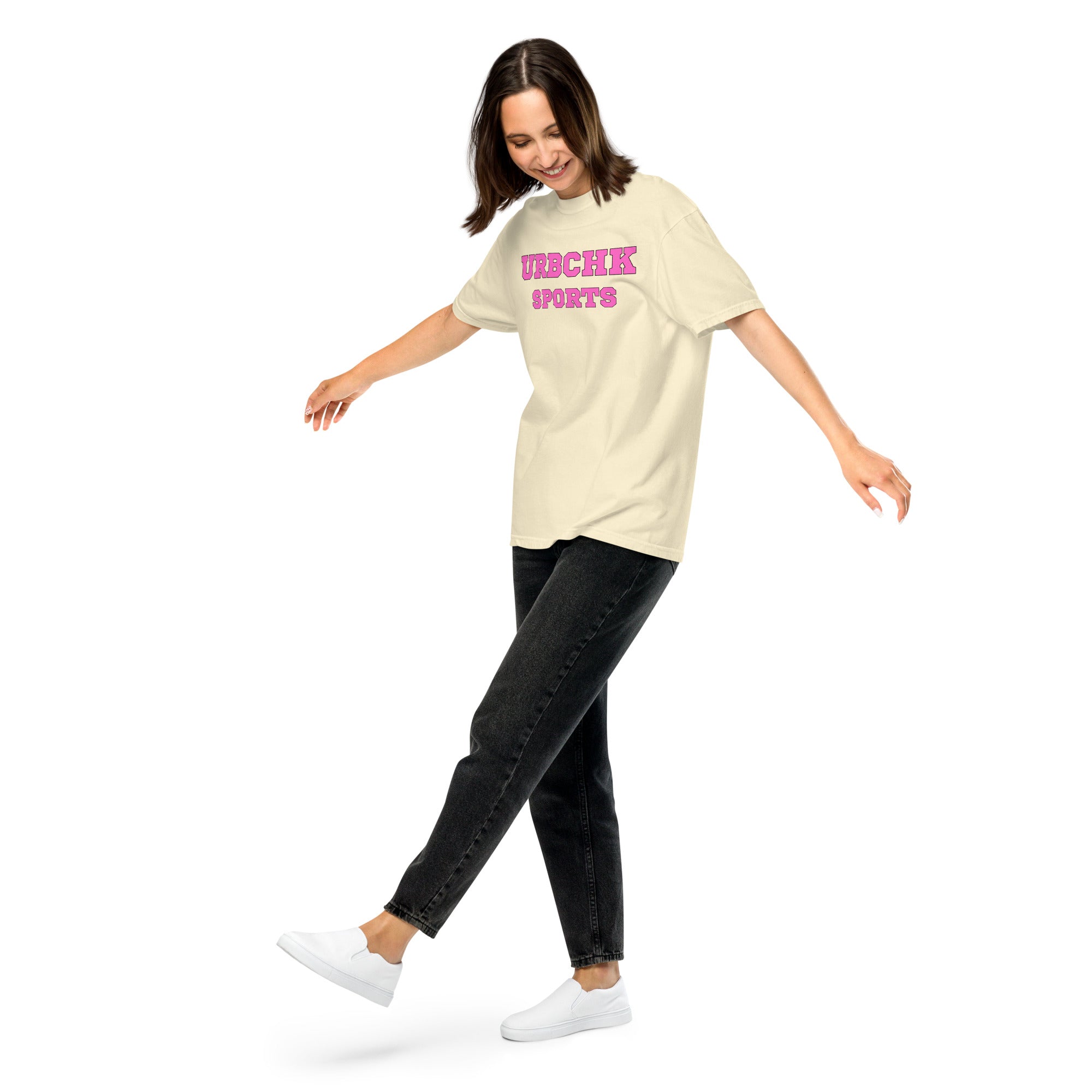 SUPER SOFT THICK HEAVYWEIGHT URBCHK CREWNECK COTTON TSHIRT