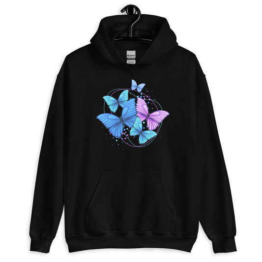 HOODIES FOR WOMEN BUTTERFLY HOODIE WOMEN BLACK HOODIES