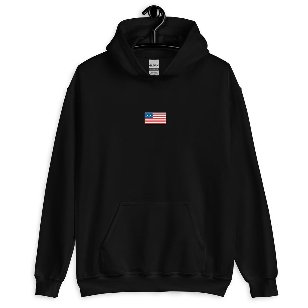 USA HOODIE AMERICA FLAG HOODIE BLENDS 50