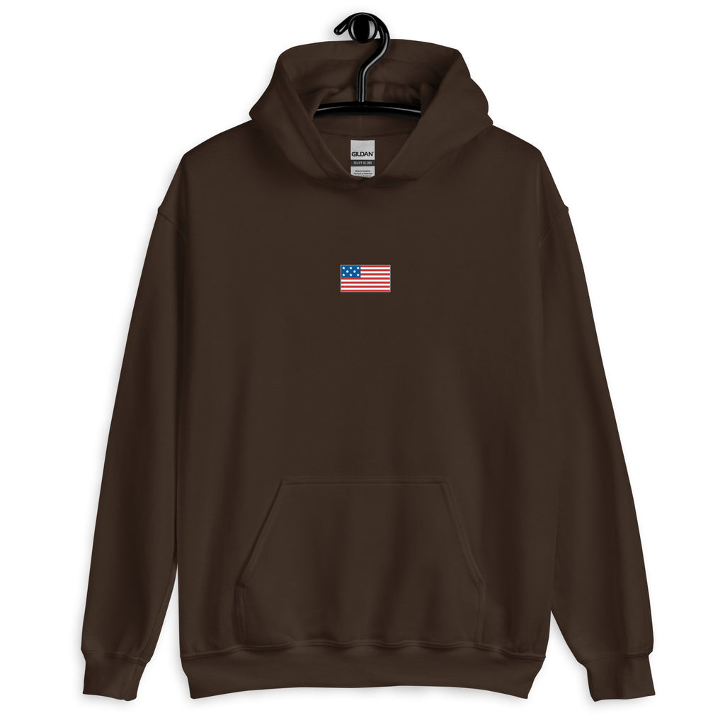 USA HOODIE AMERICA FLAG HOODIE BLENDS 50