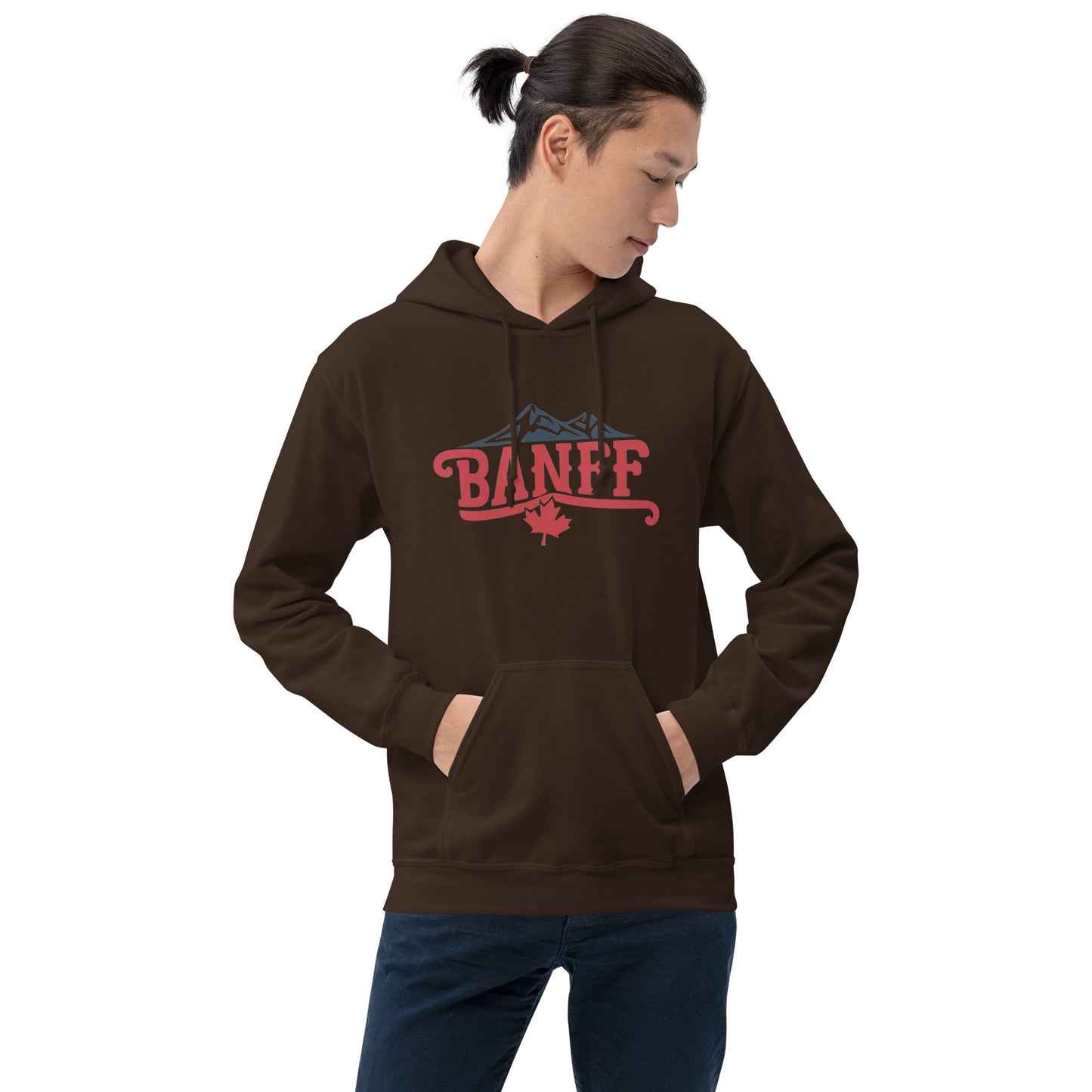 Banff Hoodie For Men Brown