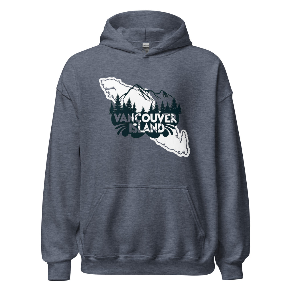 VANCOUVER ISLAND HOODIE UNISEX BLENDS 50