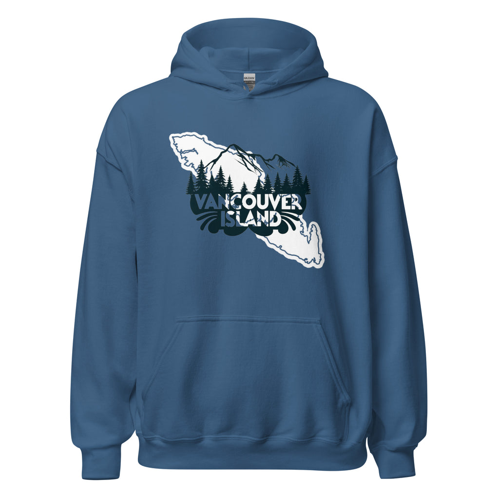VANCOUVER ISLAND HOODIE UNISEX BLENDS 50