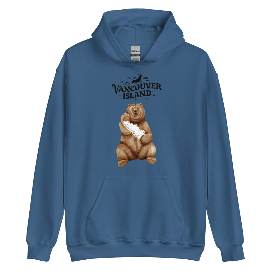 VANCOUVER ISLAND HOODIE BEAR BLENDS 50