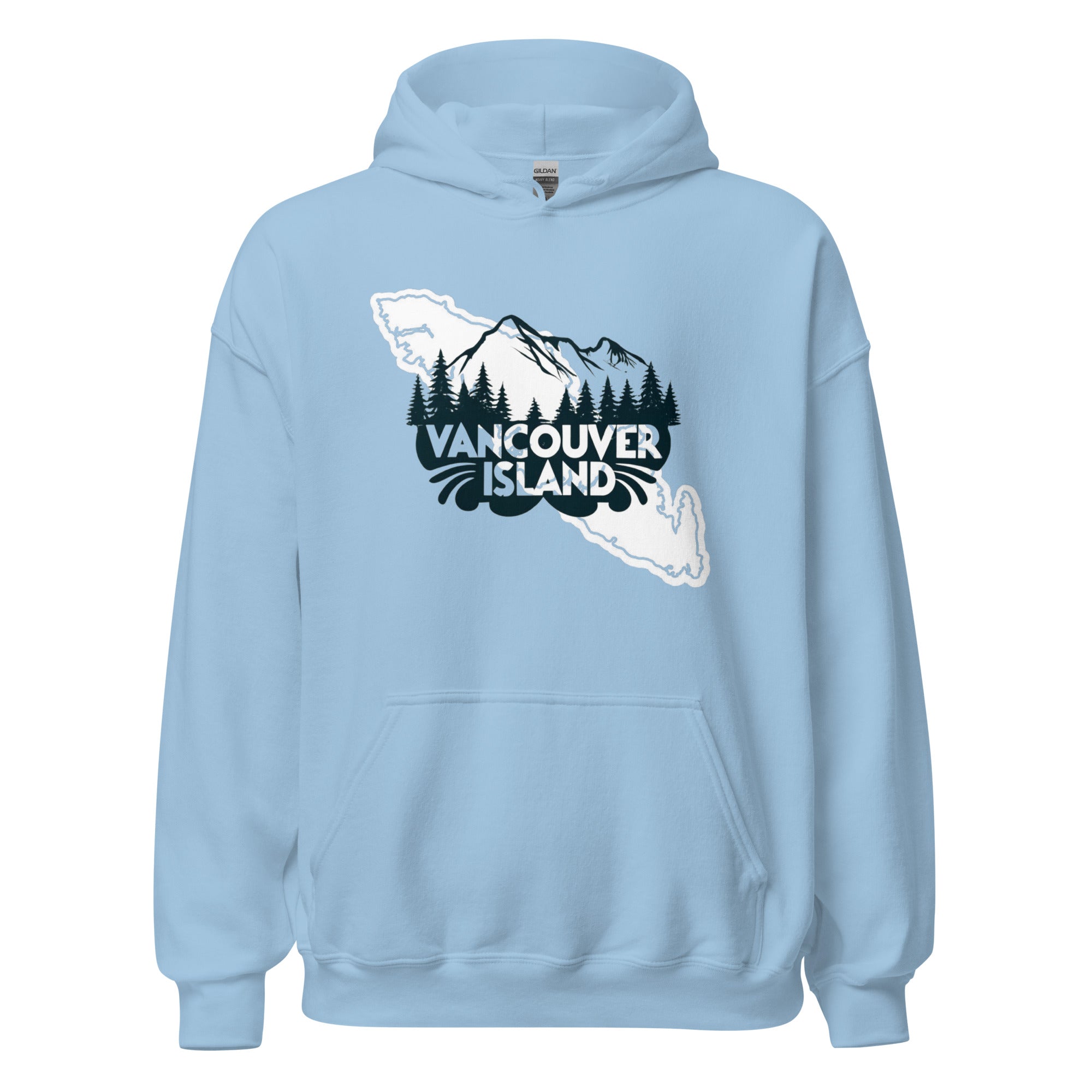 VANCOUVER ISLAND HOODIE UNISEX BLENDS 50