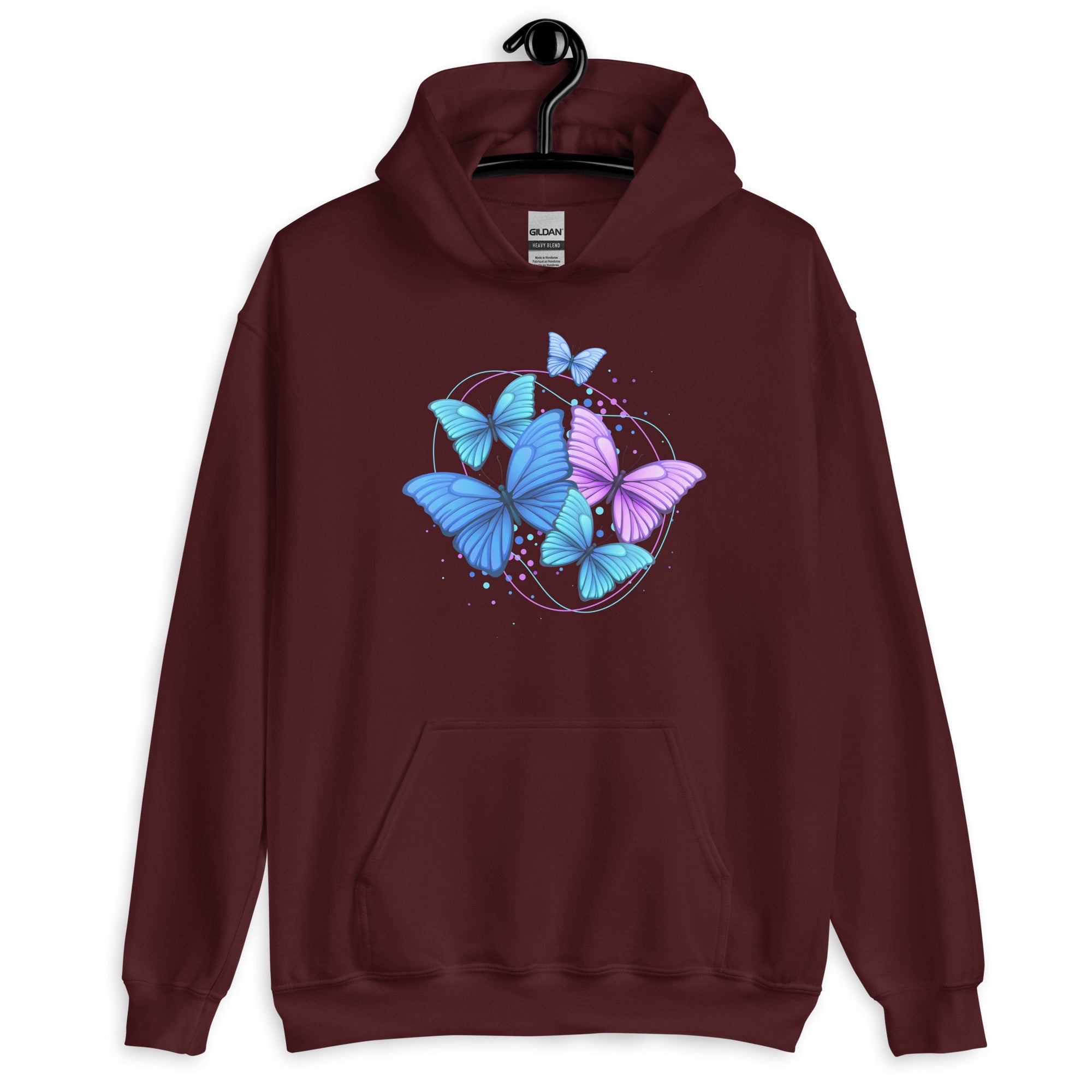 HOODIES FOR WOMEN BUTTERFLY HOODIE WOMEN BLACK HOODIES