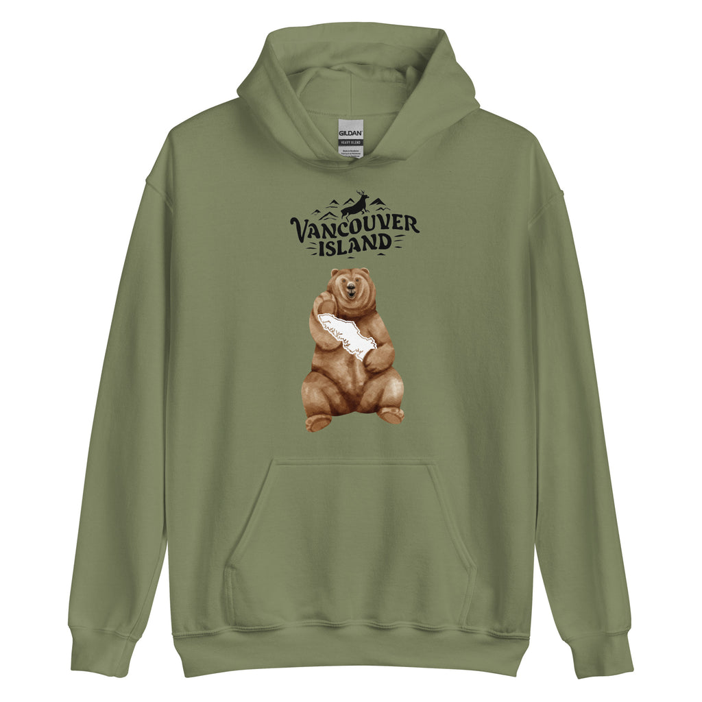 VANCOUVER ISLAND HOODIE BEAR BLENDS 50