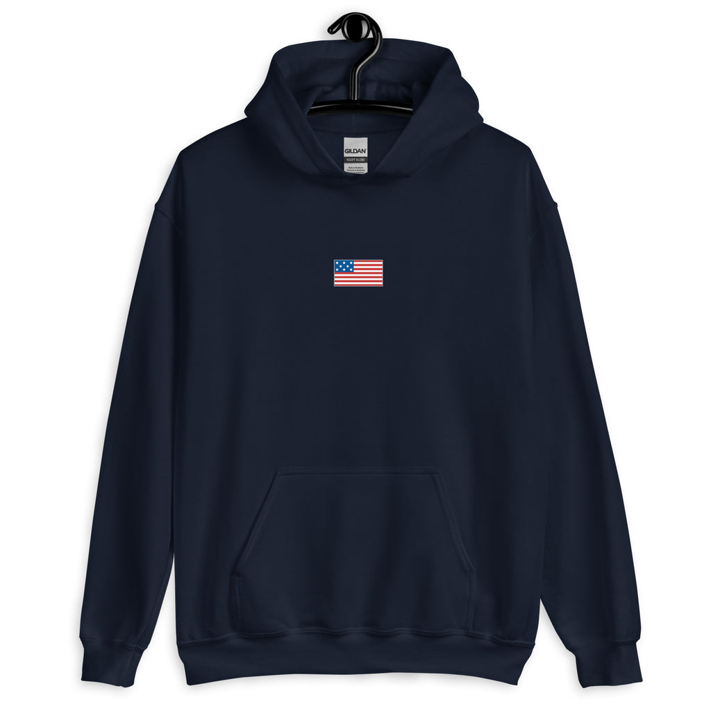 USA HOODIE AMERICA FLAG HOODIE BLENDS 50