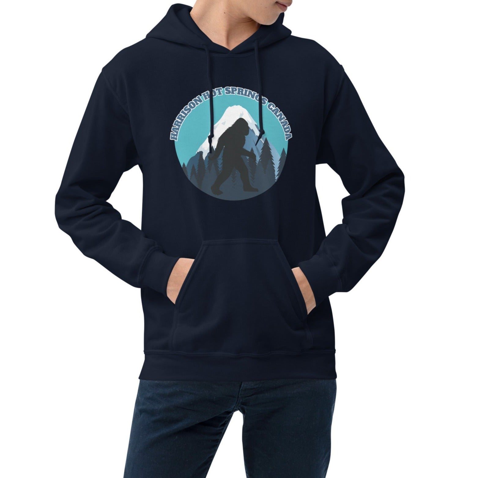 HARRISON HOT SPRINGS HOODIES BLENDS PRE SHRUNK