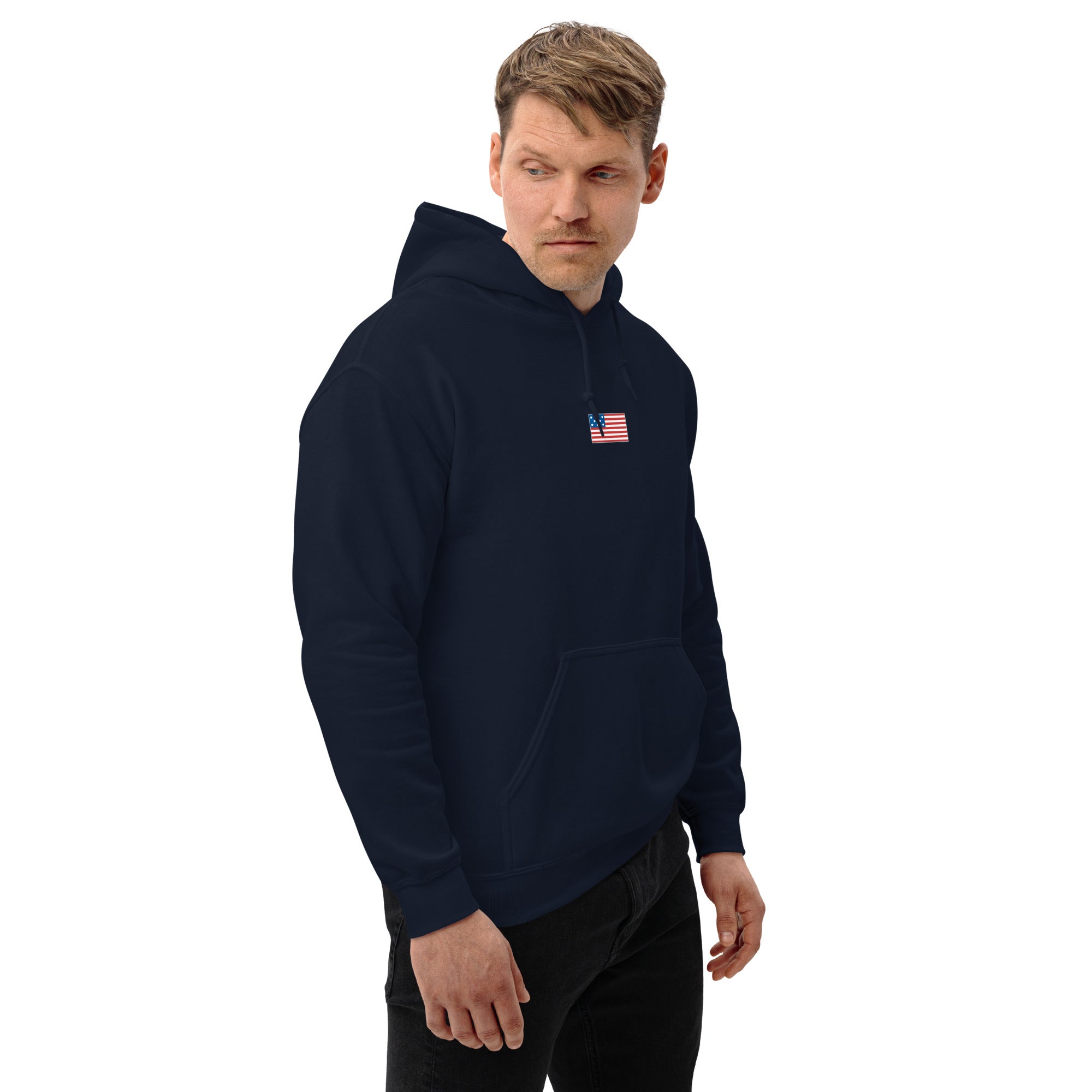 USA HOODIE AMERICA FLAG HOODIE BLENDS 50