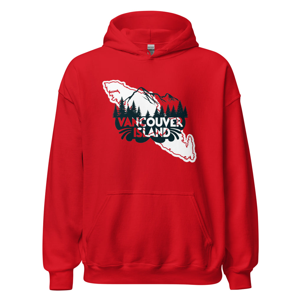VANCOUVER ISLAND HOODIE UNISEX BLENDS 50