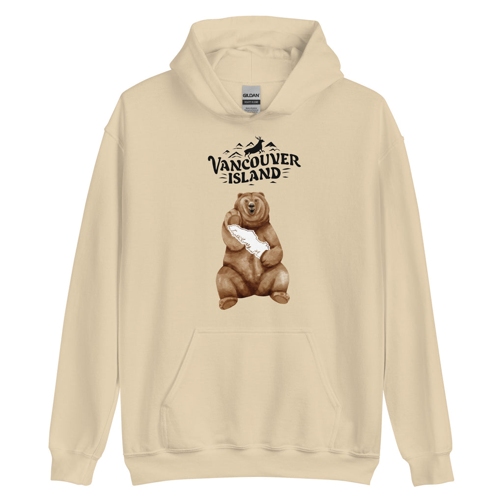 VANCOUVER ISLAND HOODIE BEAR BLENDS 50
