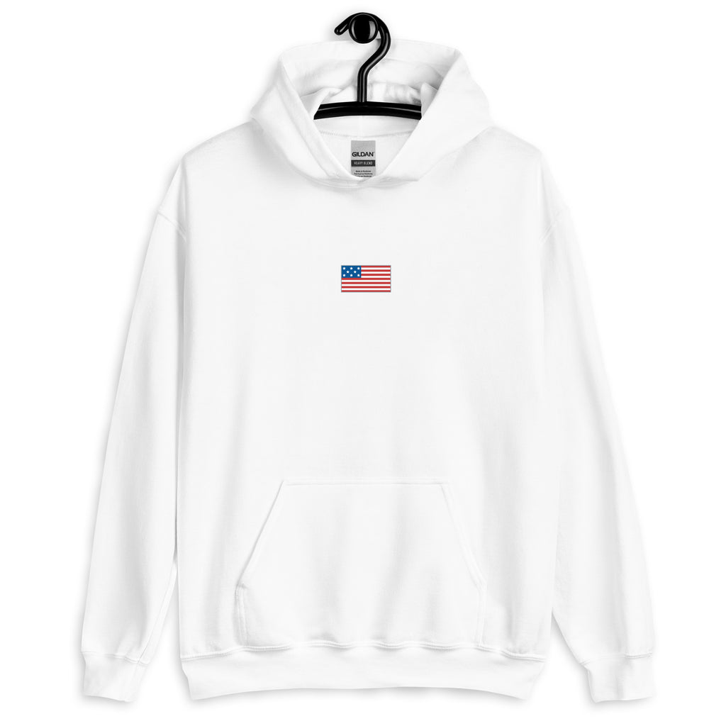 USA HOODIE AMERICA FLAG HOODIE BLENDS 50