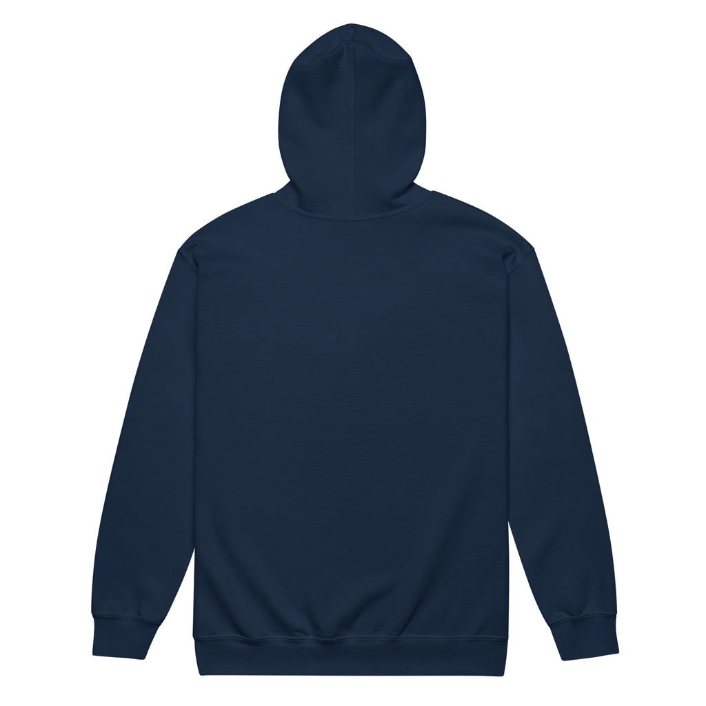 zip hoodie navy