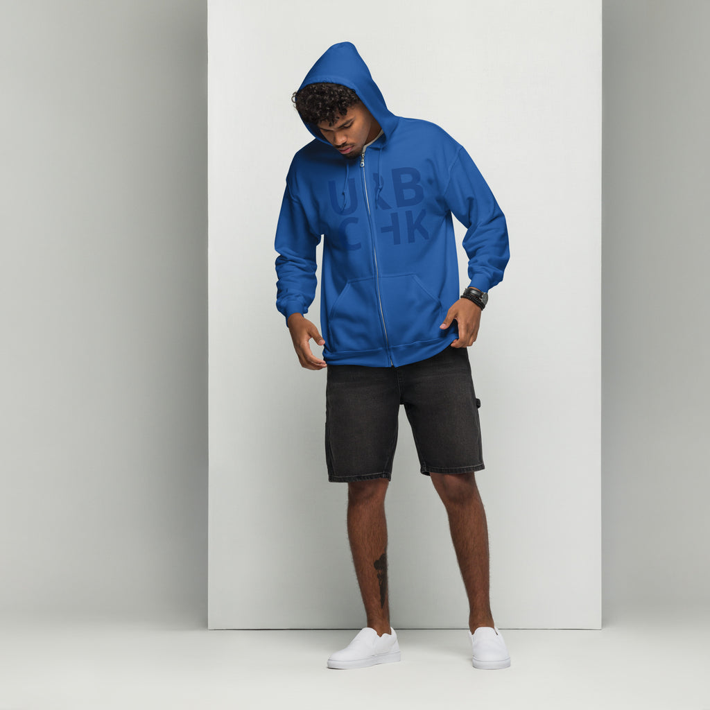 URBCHK EVERYDAY ZIP HOODIE FOR MEN BLENDS