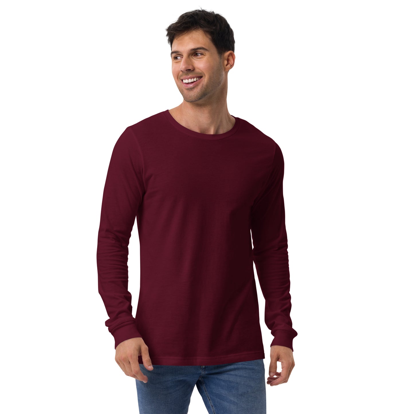 URBANITYCHEK LONG SLEEVE PLAIN TSHIRT