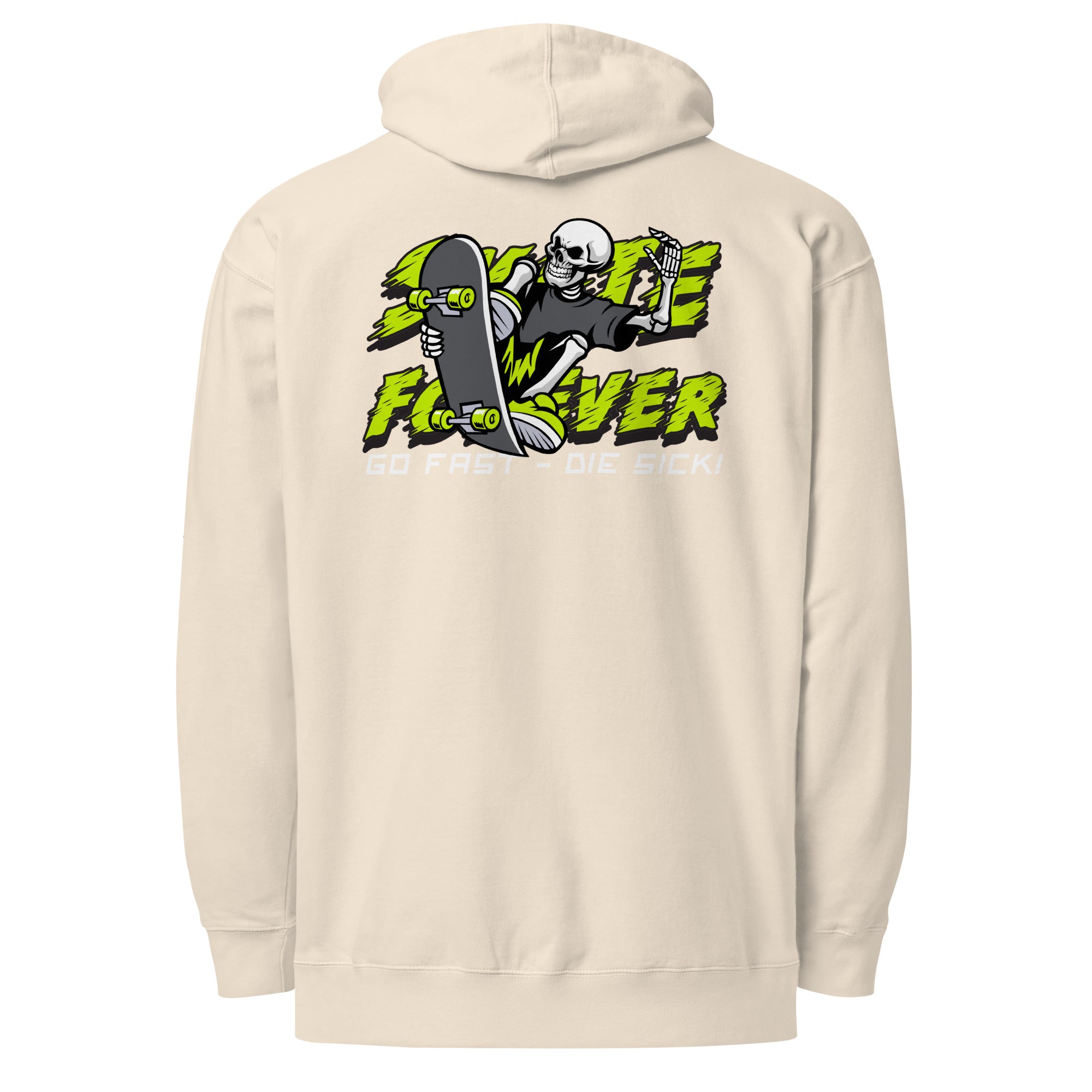 URBCHK SKATEBOARD FAN HOODIE MAX COTTON BLENDS